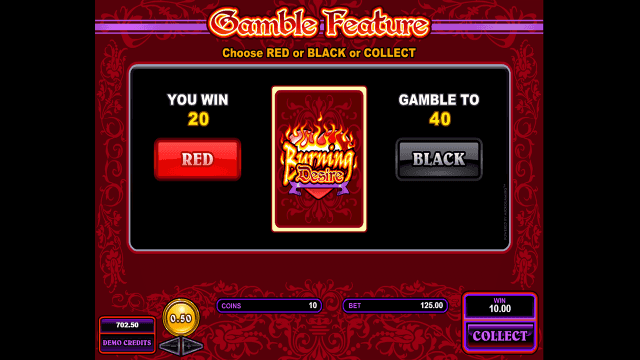 Бонусная игра Burning Desire 5