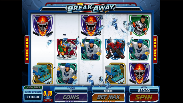 Игровой интерфейс Break Away 9